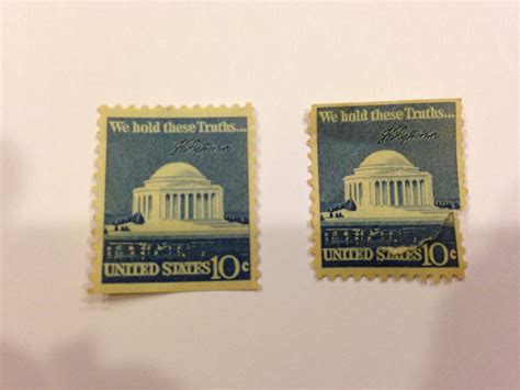 10 cent stamp value